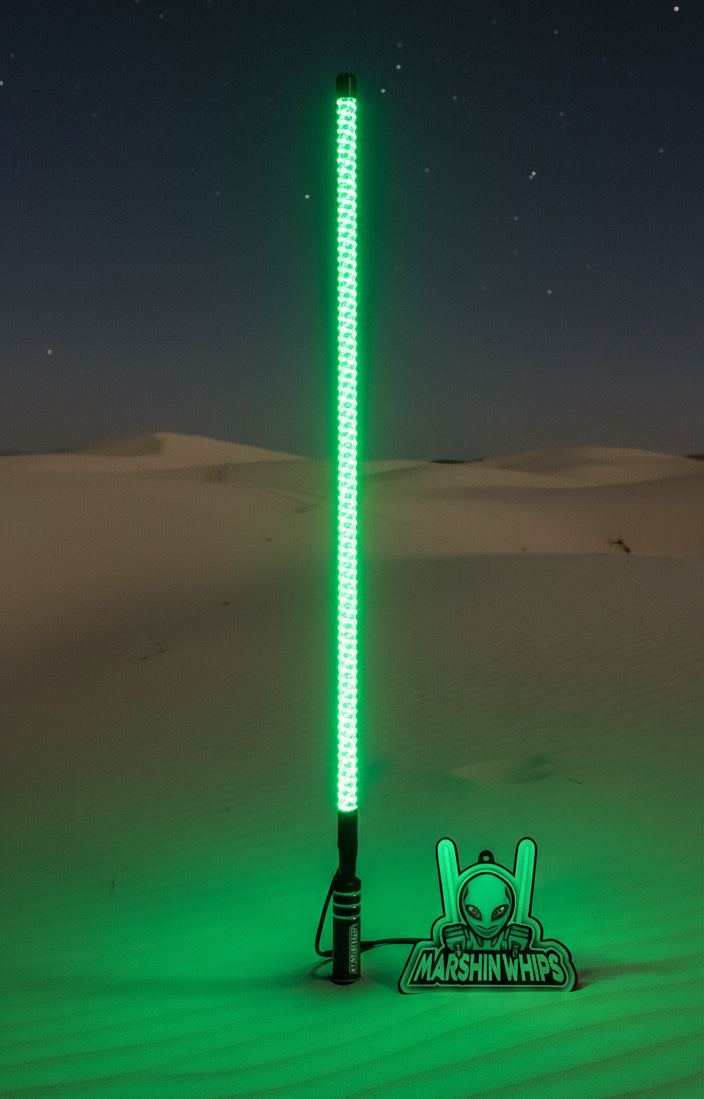 Marshin Whips V2 Durable Black Out Off-Road Whips