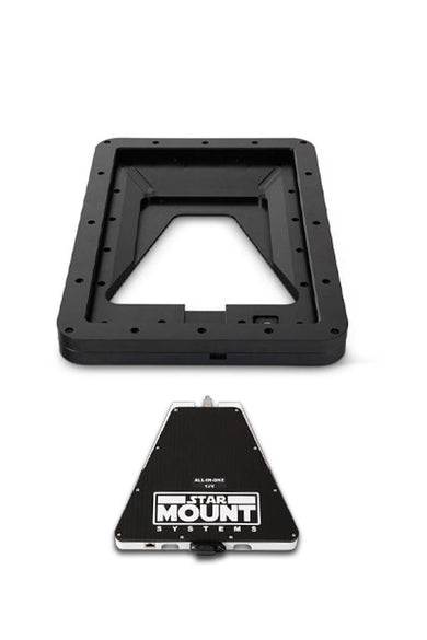 Star-Mount Voyager Bundle for Gen 3 Starlink with 12V conversion, showcasing protective mounts and hardware.