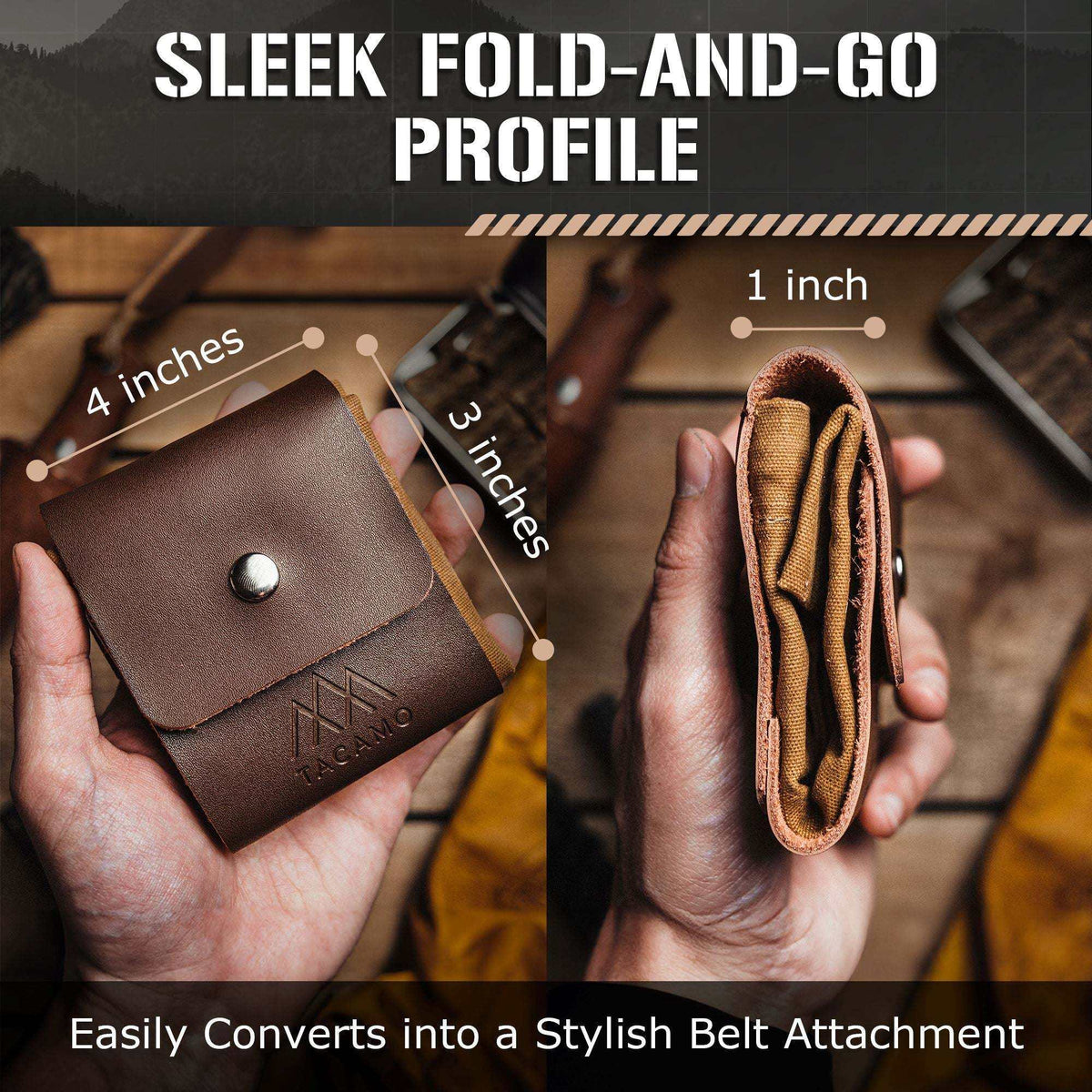Canvas Foraging Pouch - Waxed, Rugged, Weather-Resistant, Hands-Free
