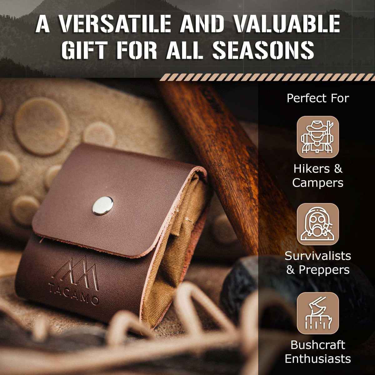 Canvas Foraging Pouch - Waxed, Rugged, Weather-Resistant, Hands-Free