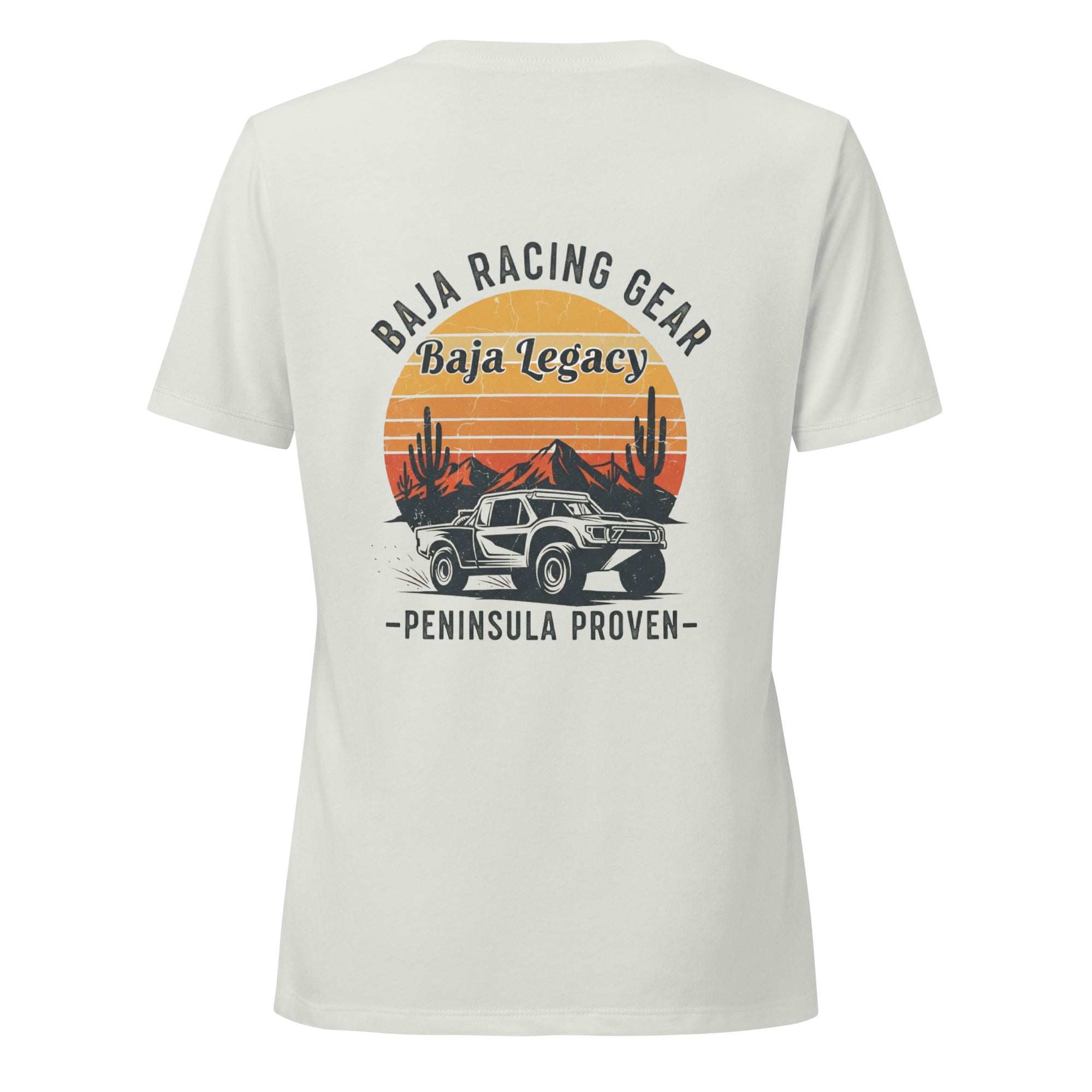 Baja Legacy Women's V-Neck Tee - Relaxed Fit & Soft Fabric