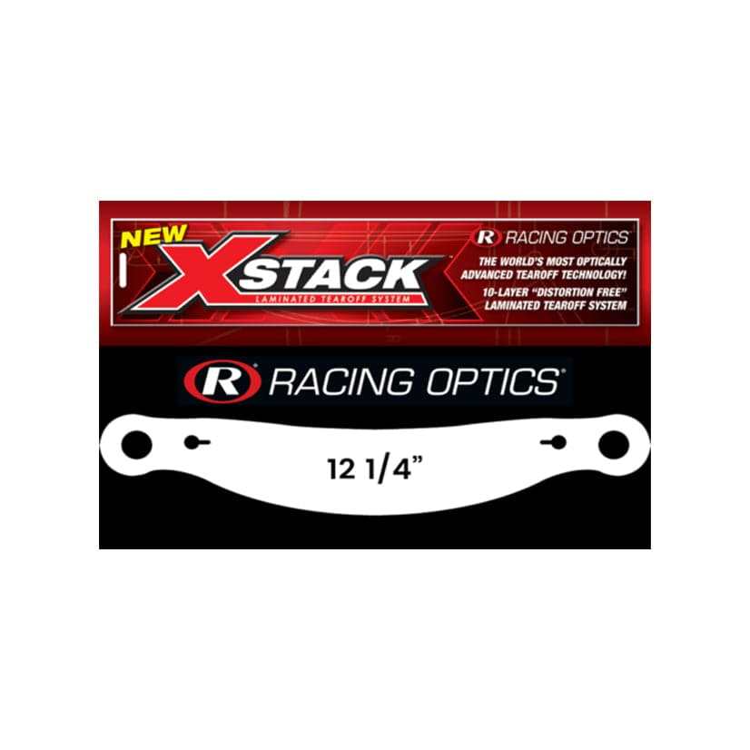 Laminated Race Tear Offs for racing helmets keeping clear vision in dirt and rain