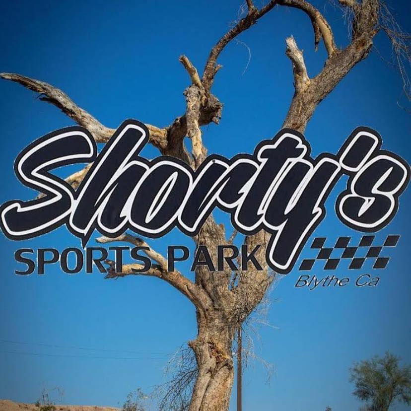Shorty's Sports Park logo, Blythe, California
