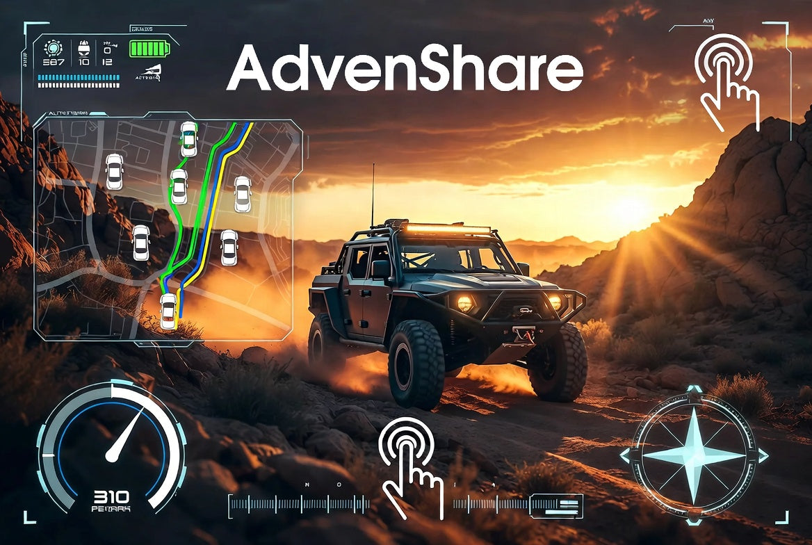 PCI Race Radios Launches AdvenShare: A Comprehensive Communication and Tracking Solution for Off-Road Enthusiasts