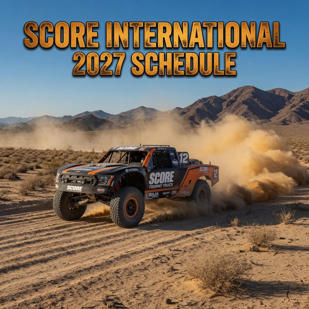 SCORE International Unveils 2027 World Desert Championship Schedule: Baja 250 Moves to Mexicali