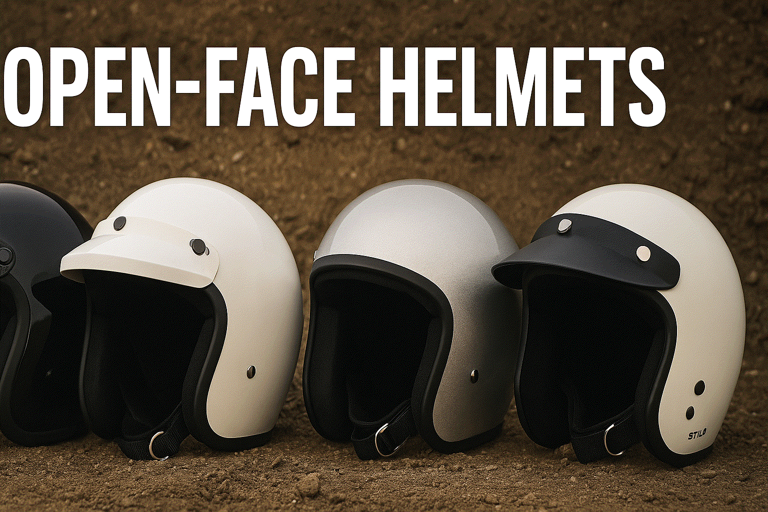 Open Face Helmets