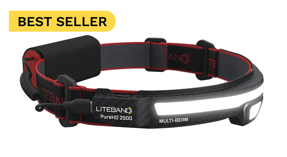 Liteband PRO 2500 Lumen PureHD multi-beam headlamp