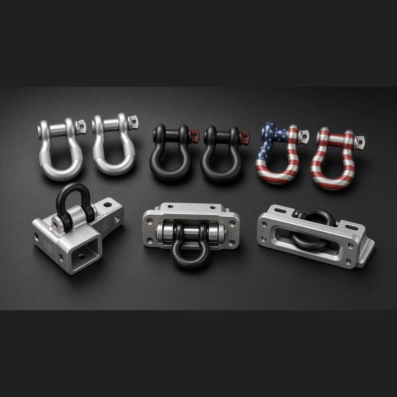 HITCH RECEIVERS & SHACKLES