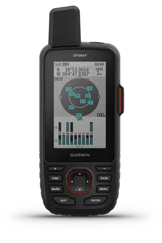 Garmin GPSMAP 67i -rugged GPS/satellite communicator