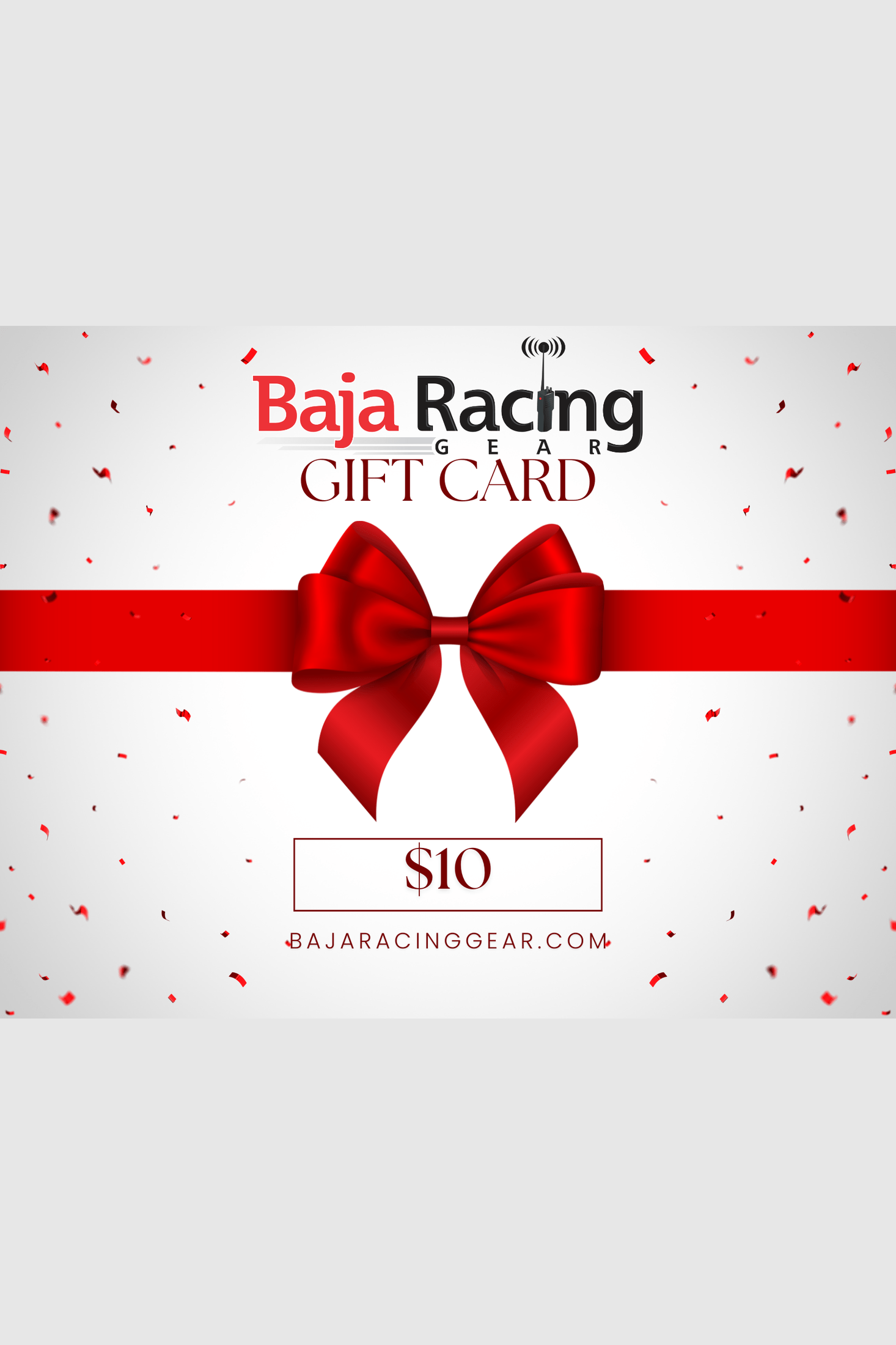 Baja Racing Gear Gift Card