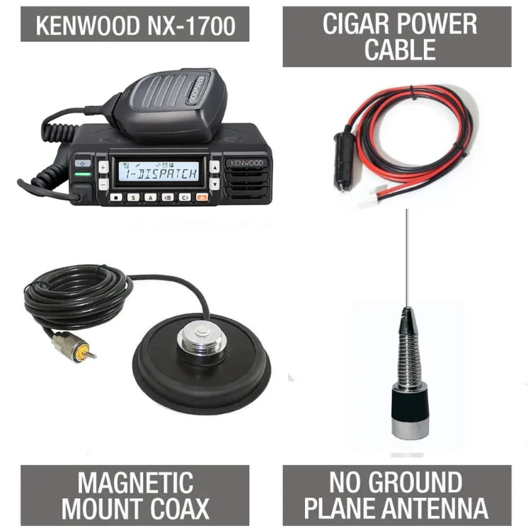 Overland High Power VHF Radio Package