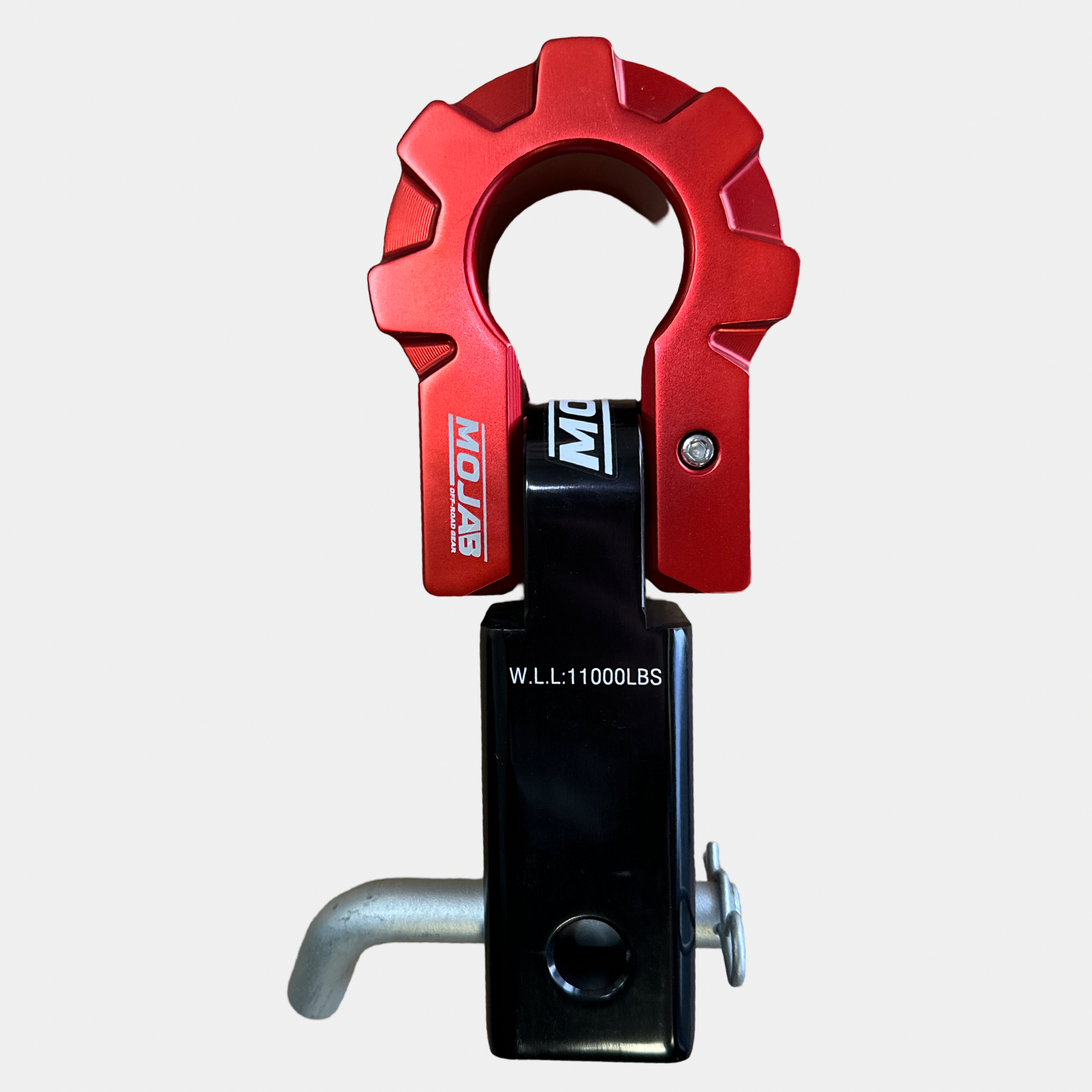 Aluminum Hitch Receiver 2'' with D-Shackle 9T - Lifetime Warranty