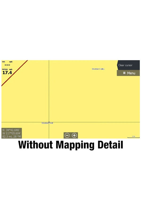 PCI Western US Lowrance Map