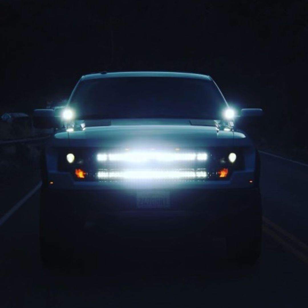 Ford Raptor First Gen Ditch Light Brackets - Off-Road Lighting Setup