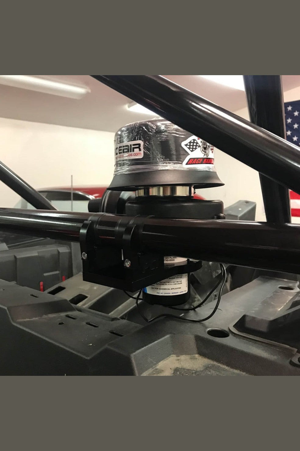 PCI Billet RaceAir Motor Mount RaceAir Max and Flow Installed