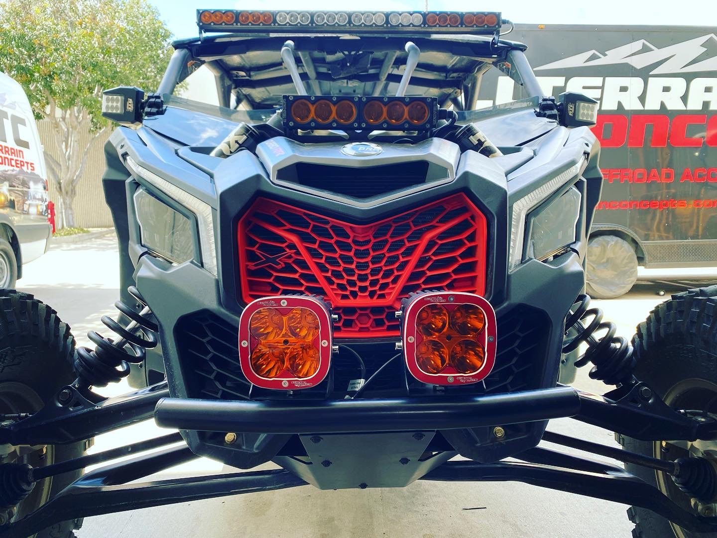 X3 ATC Bumper Kit - Easy Mount Prerunner Bumper & LED Pods for Can-Am