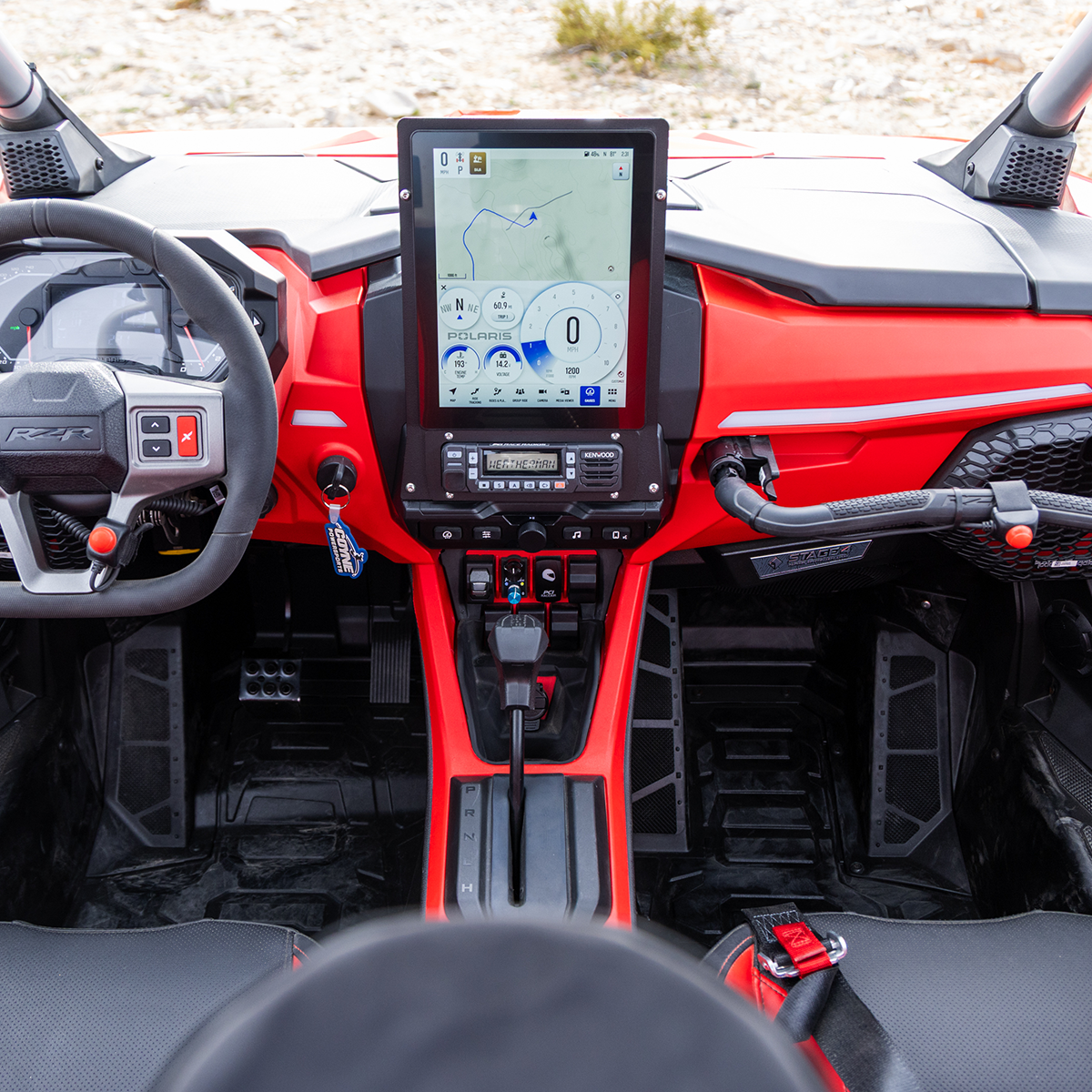 Polaris 2026 RZR Pro R Ultimate Radio Bracket - PCI Race Radios