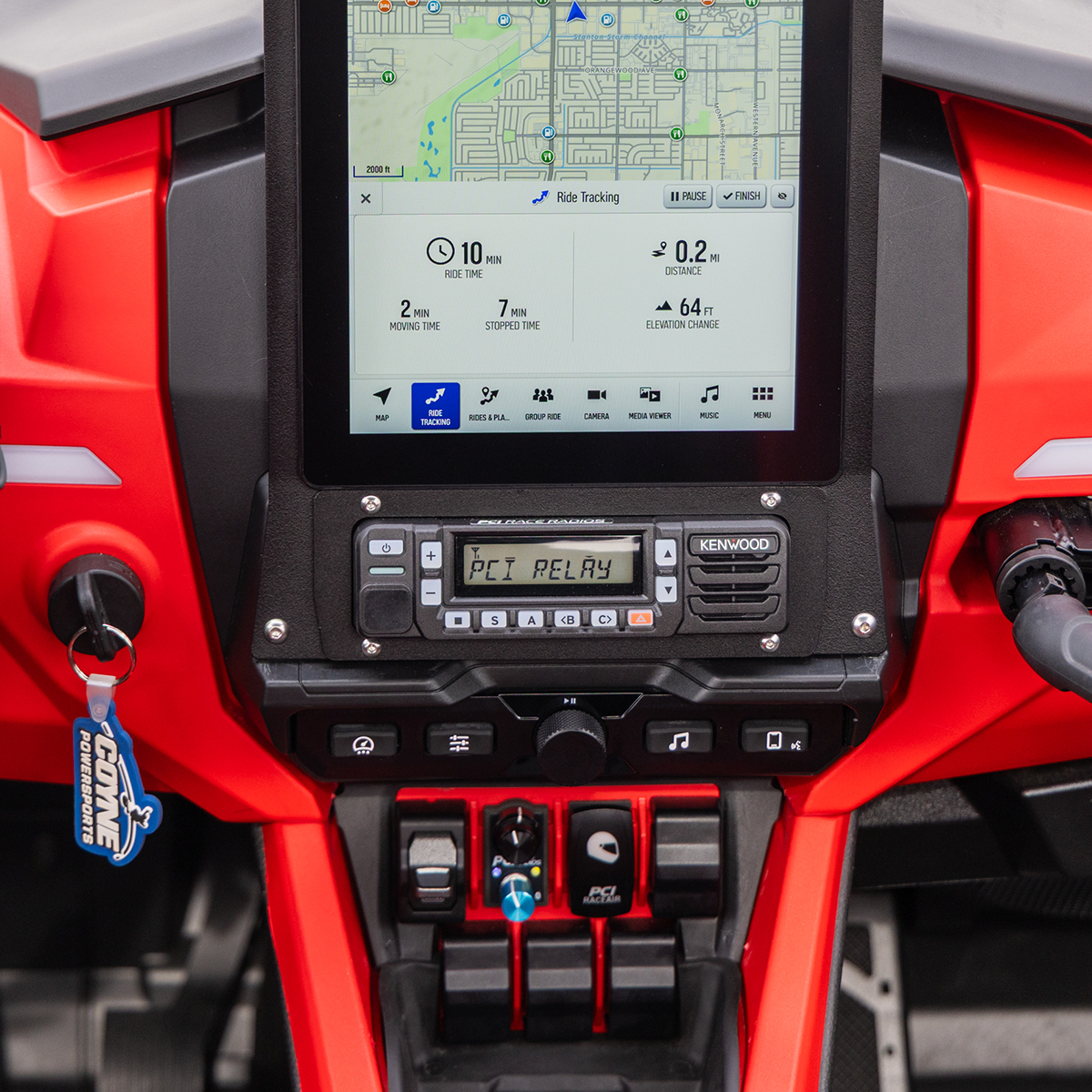 Polaris 2026 RZR Pro R Ultimate Radio Bracket - PCI Race Radios