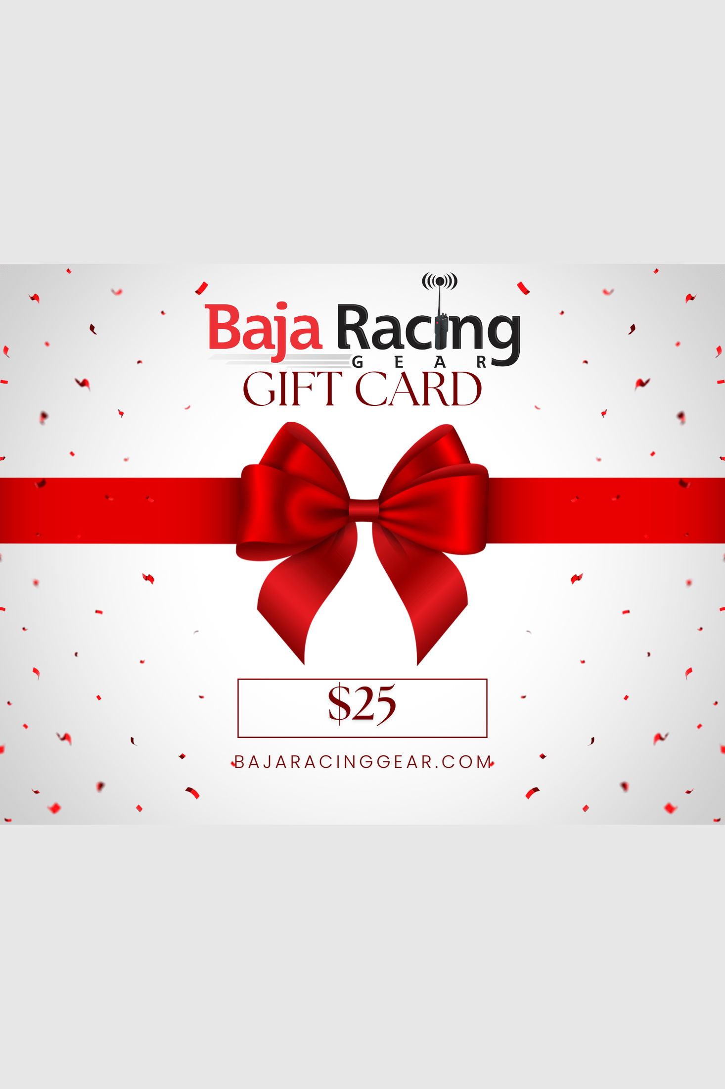 Baja Racing Gear Gift Card