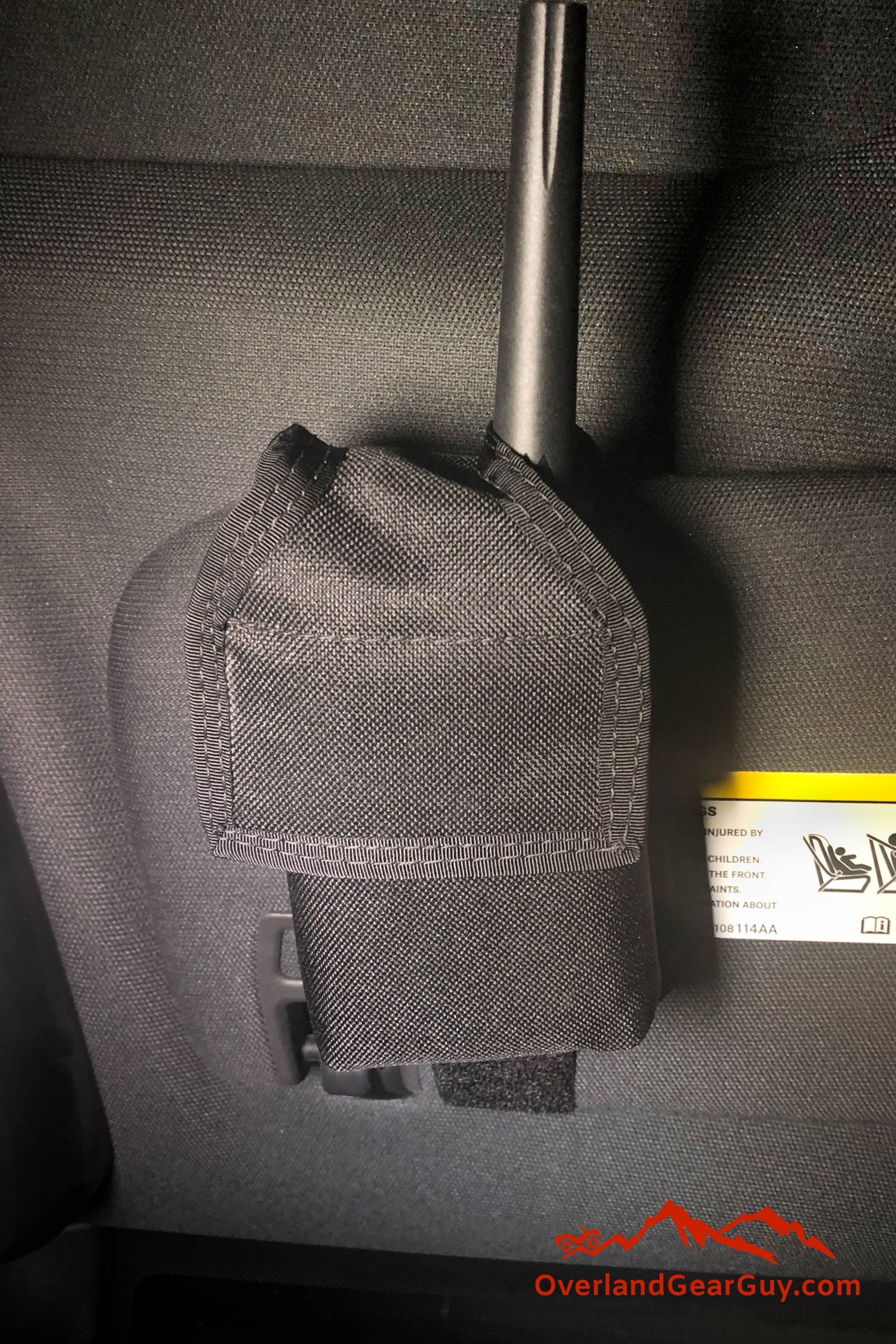 Sun Visor Radio Pouch