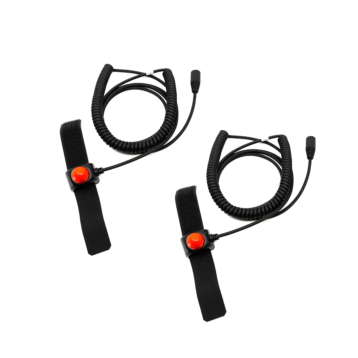 Two Velcro PTT Buttons