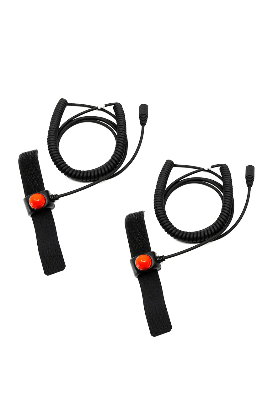 Two Velcro PTT Buttons