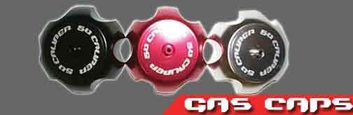 Aluminum 50 caliber gas caps