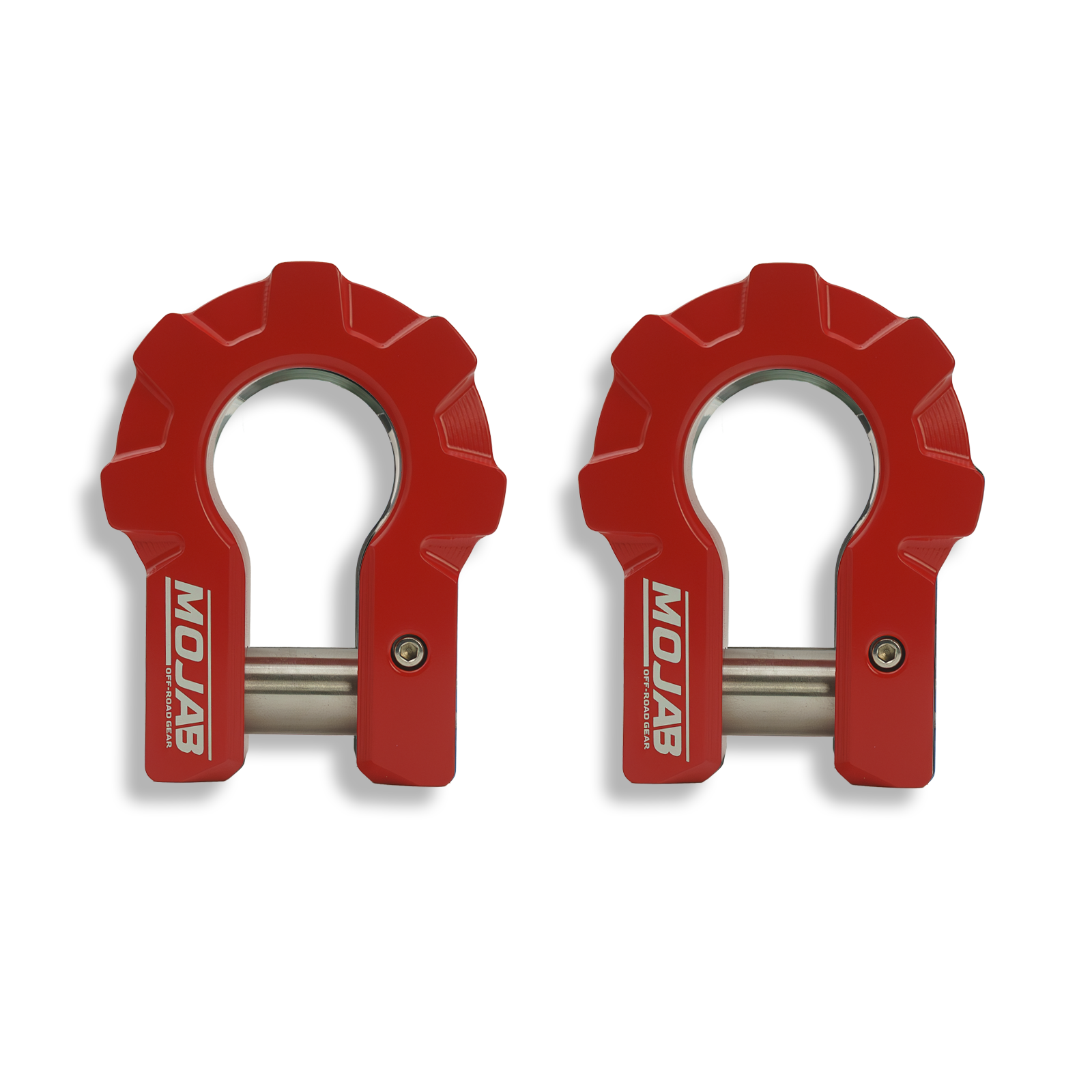 Extreme Duty Aluminum D-Shackle Set (9T), 3/4" - Lifetime Warranty