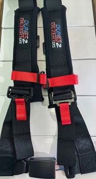 D2D 4.2 Auto Buckle 4-Point Harness – UTV Safety Gear