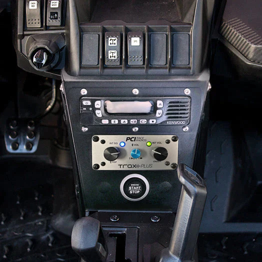 Trax Intercom Package, w/ kenwood radio in X3