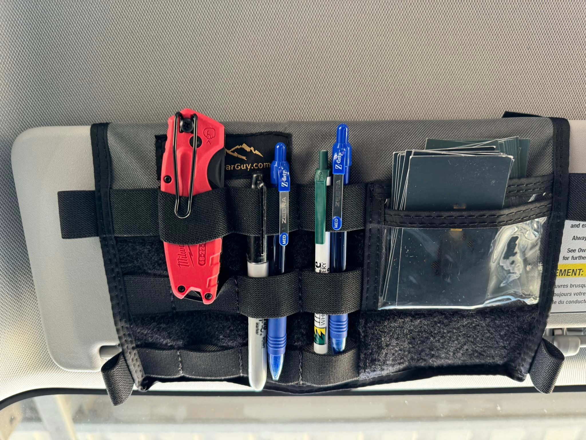 Grenadier MOLLE Visor Organizer WITH MIRROR