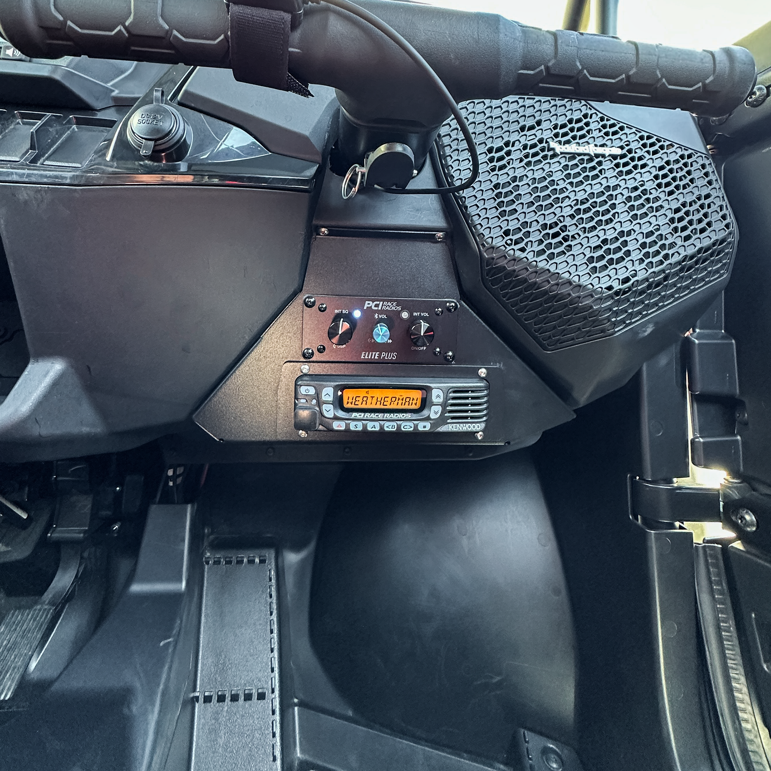 Polaris RZR XP1000 Radio and Intercom Bracket