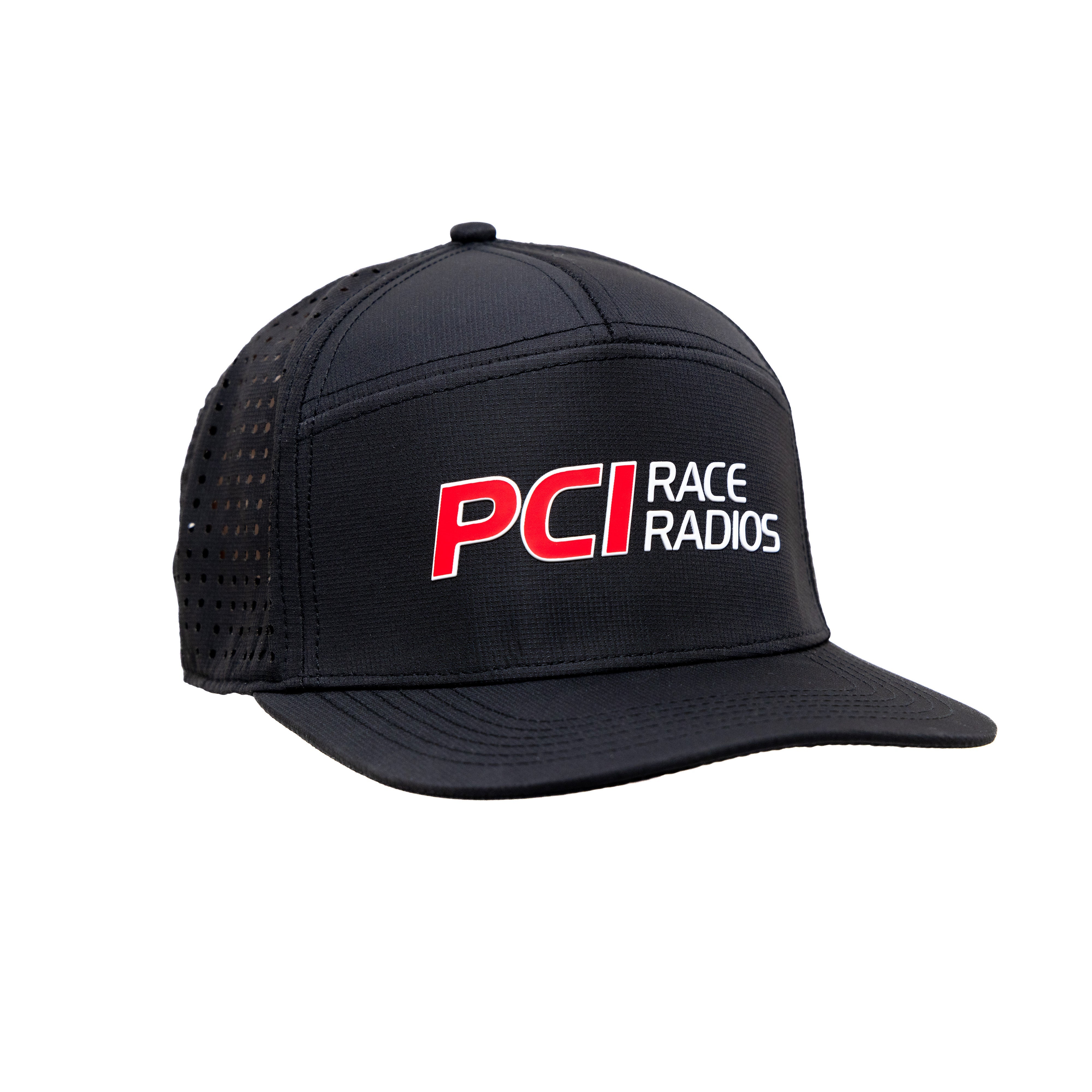 PCI Tech Hat: Lightweight 5 Panel Hat for Everyday Wear with Laser-Cut Rear Panels