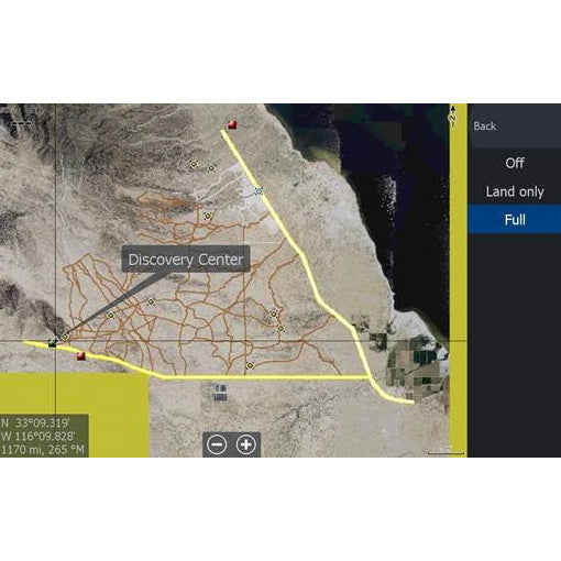 Ocotillo Lowrance Map