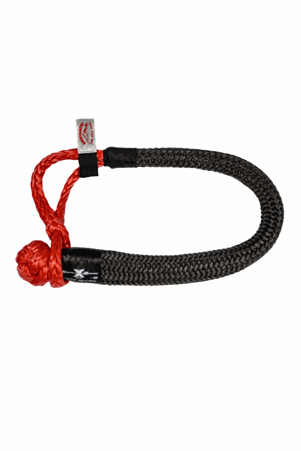 Ultimate Recovery Kit Limited Edition - Backcountry 4WD soft shackle, durable and reflective for nighttime recoveries.