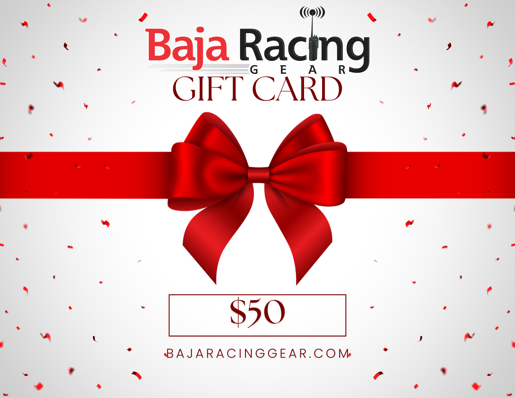 Baja Racing Gear Gift Card