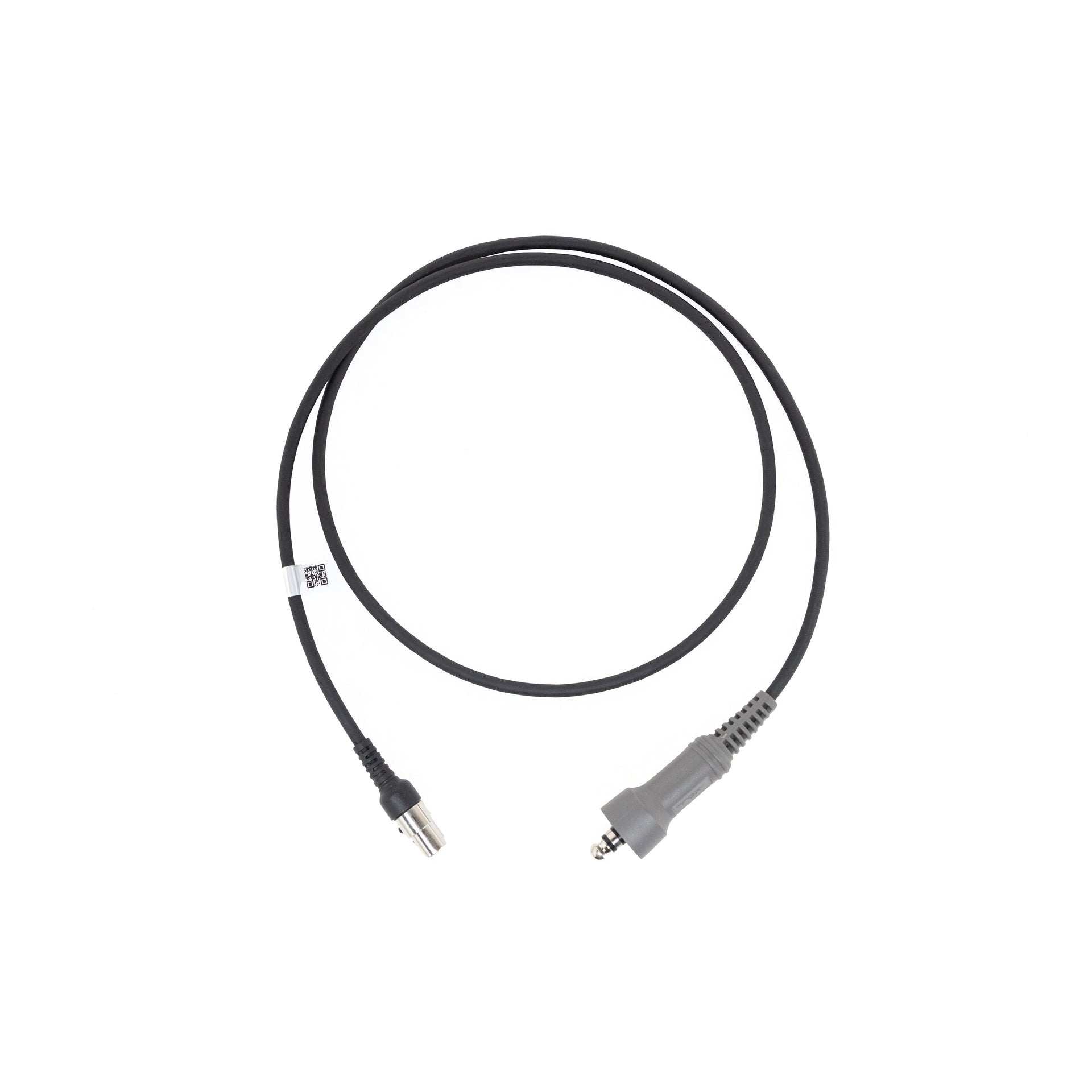 Close-up of PCI Vibe Headset Cable with heavy-duty connectors designed for clear, reliable racing communication