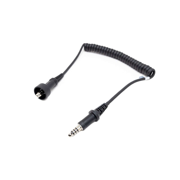 PCI Stilo Adapter Cable for Elite Wired Venti Model Helmets with 14 inch coil cord