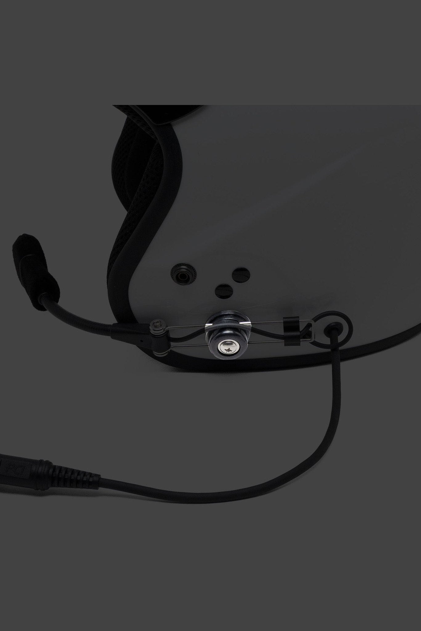 Open Face Wire Boom Hardware Mount