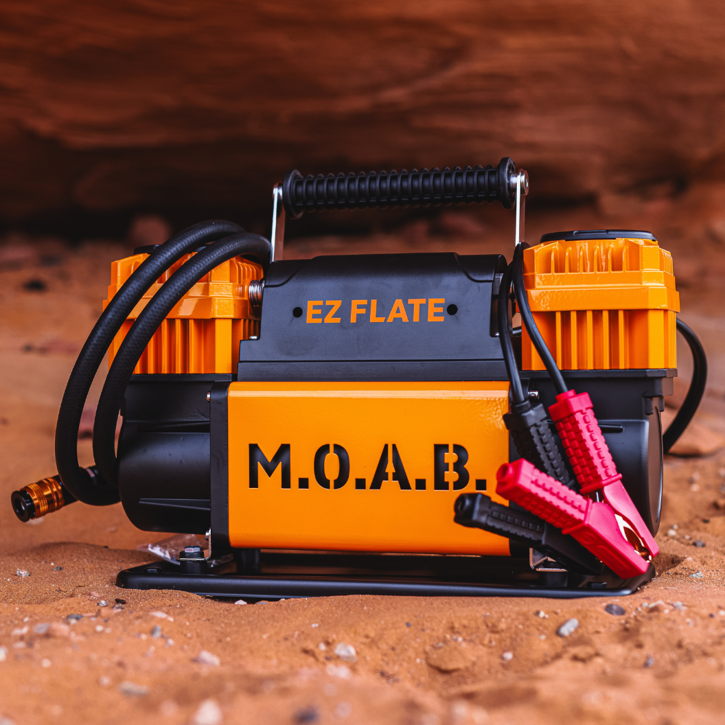 M.O.A.B. - 10.6 CFM Portable Dual Air Compressor, Fast Tire Inflation