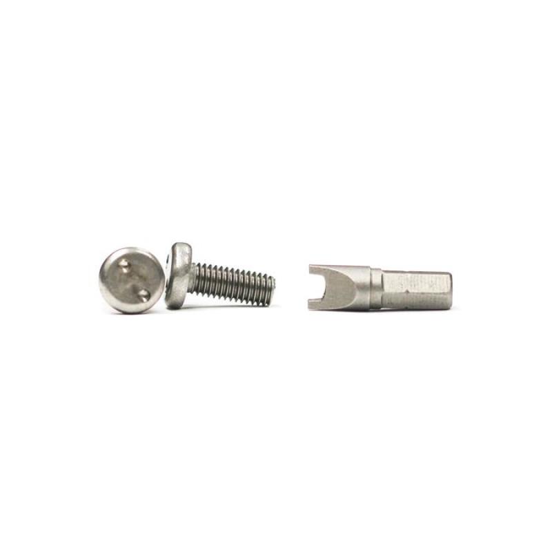 Baja Designs S2 & Squadron Security Hardware Kit with stainless steel anti-theft bolts and driver bit for off-road light protection