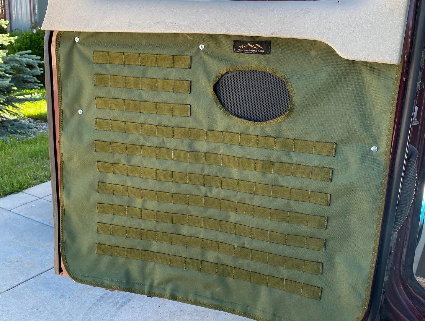 Ford Econoline Back Door Panel Organizer