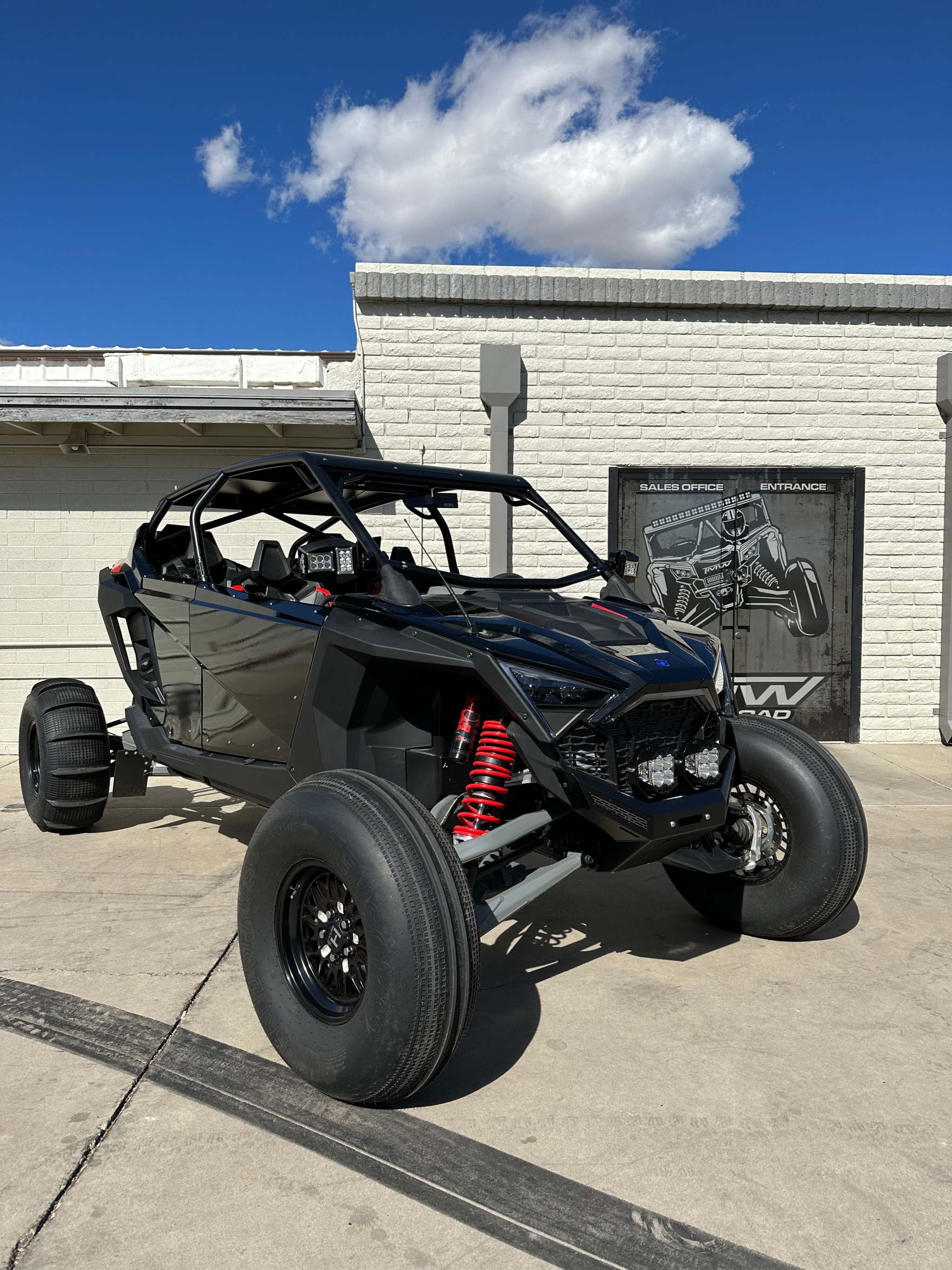 TMW PRO R Turbo R Winch Front Bumper - High-Grade Steel, Semi Gloss
