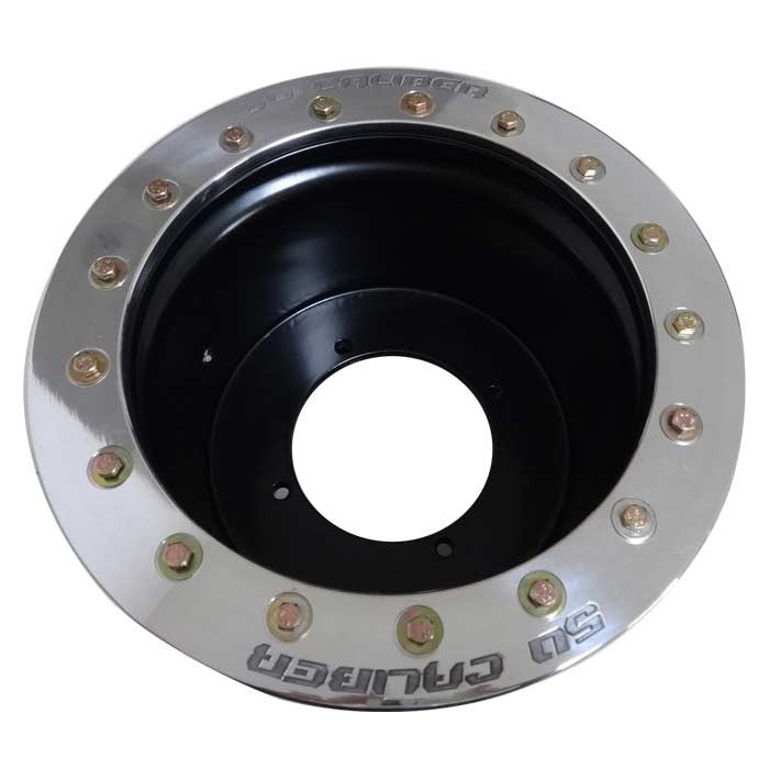 12x8 Beadlock wheel 4x156mm Black