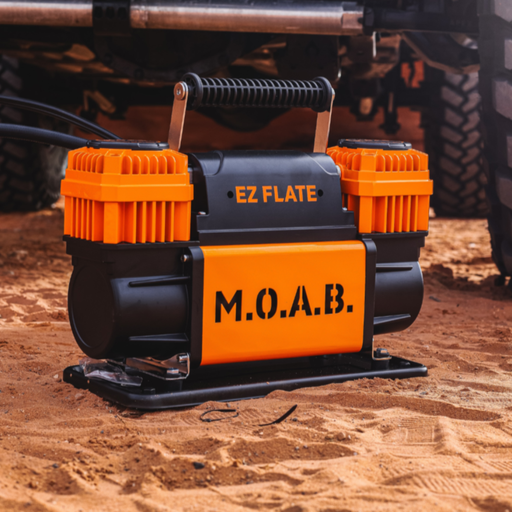 M.O.A.B. - 10.6 CFM Portable Dual Air Compressor, Fast Tire Inflation