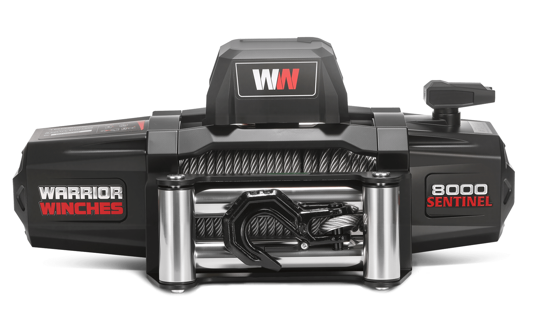 Sentinel 8,000lb Electric Winch - 12v Steel Rope