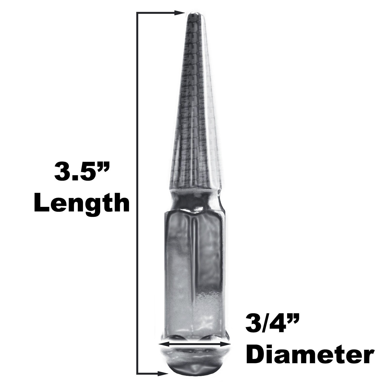 3.5 Inch Spike Lug Nut Singles