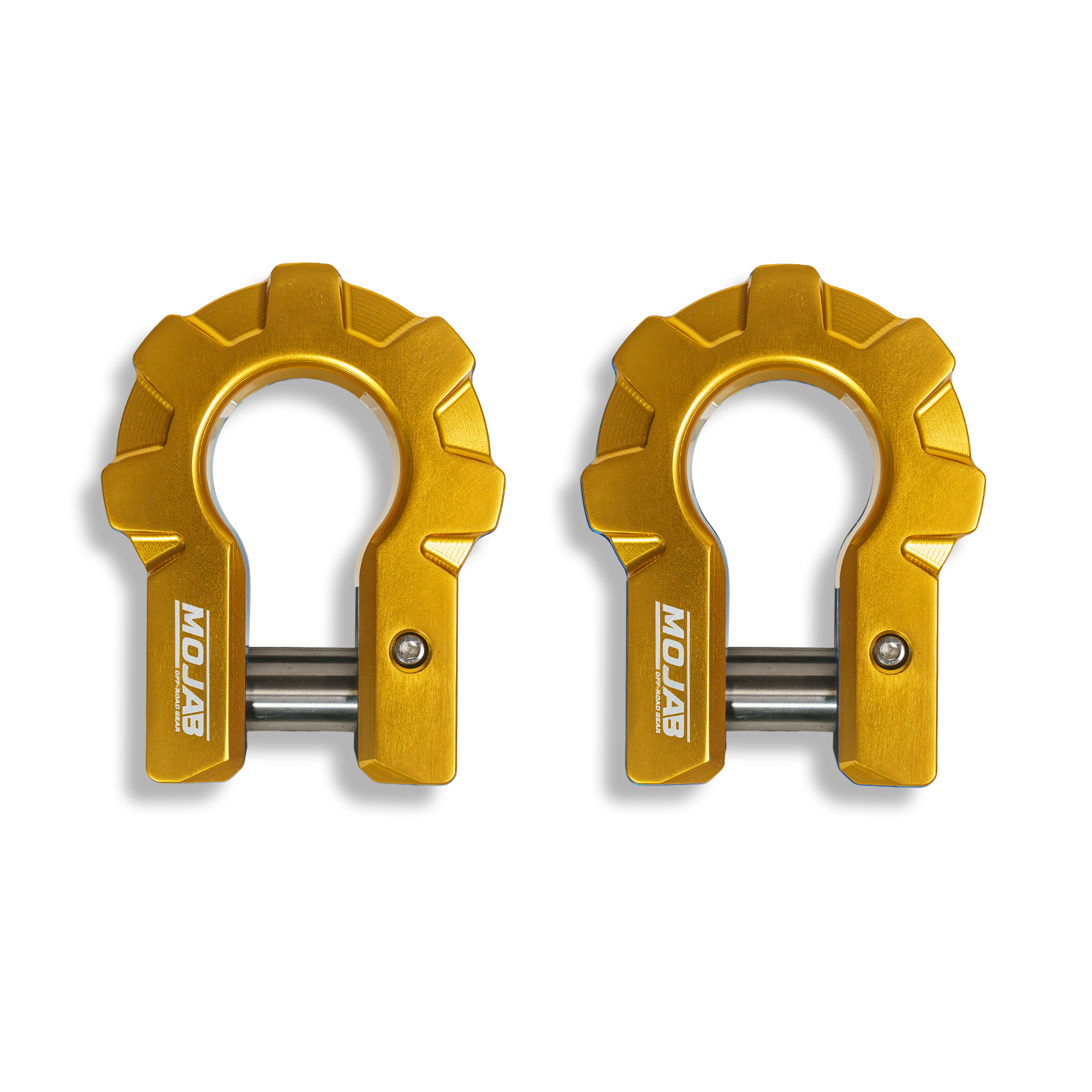 Extreme Duty Aluminum D-Shackle Set (9T), 3/4" - Lifetime Warranty