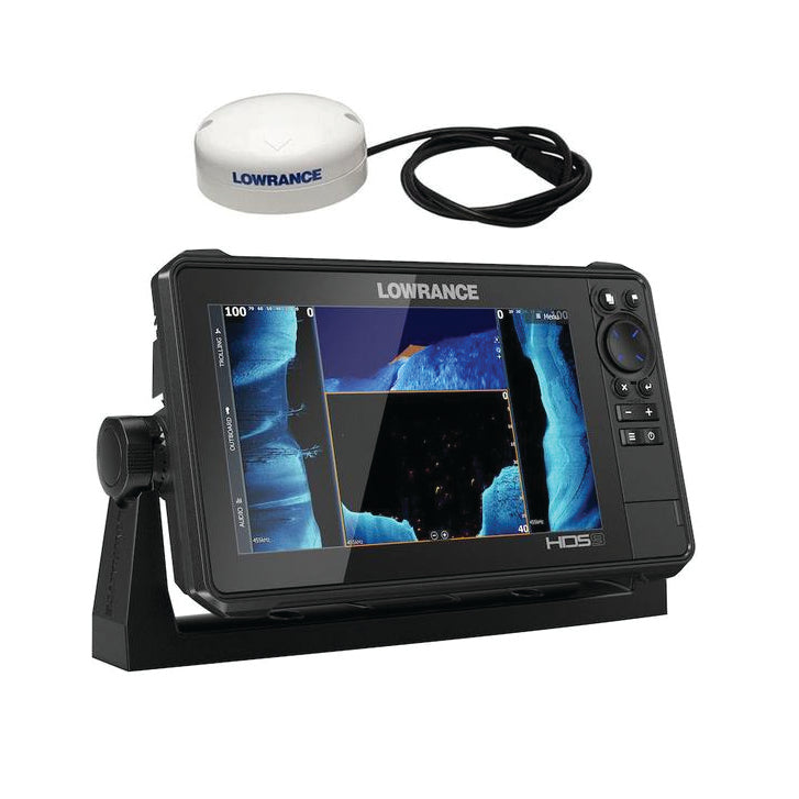 Lowrance HDS-9 Live With Antenna