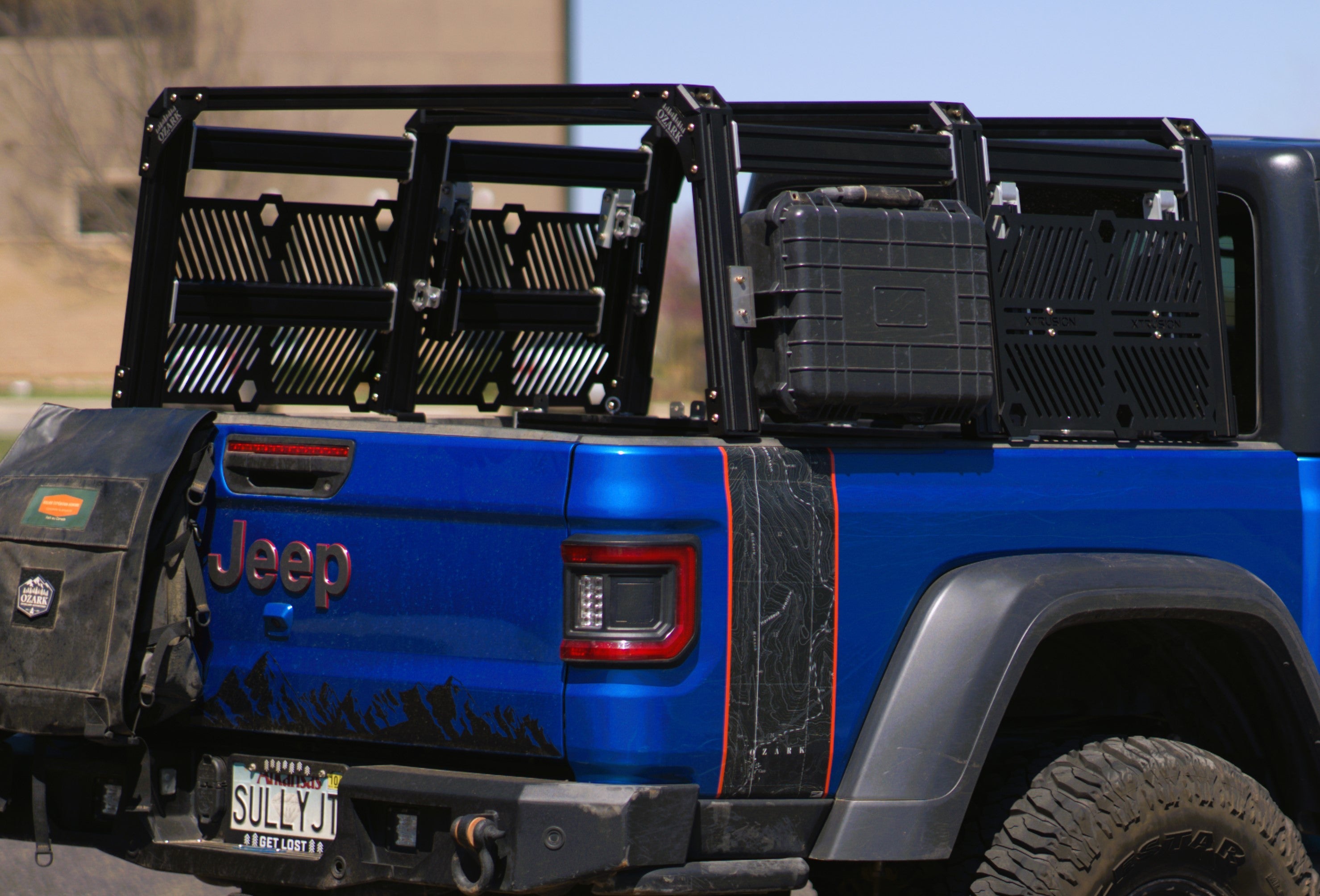 Xtrusion XTR3 Bed Rack for Jeep Gladiator